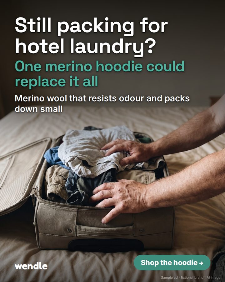 Example ad from a demo brand